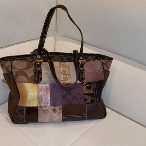 Coach Collectible Patchwork Purse